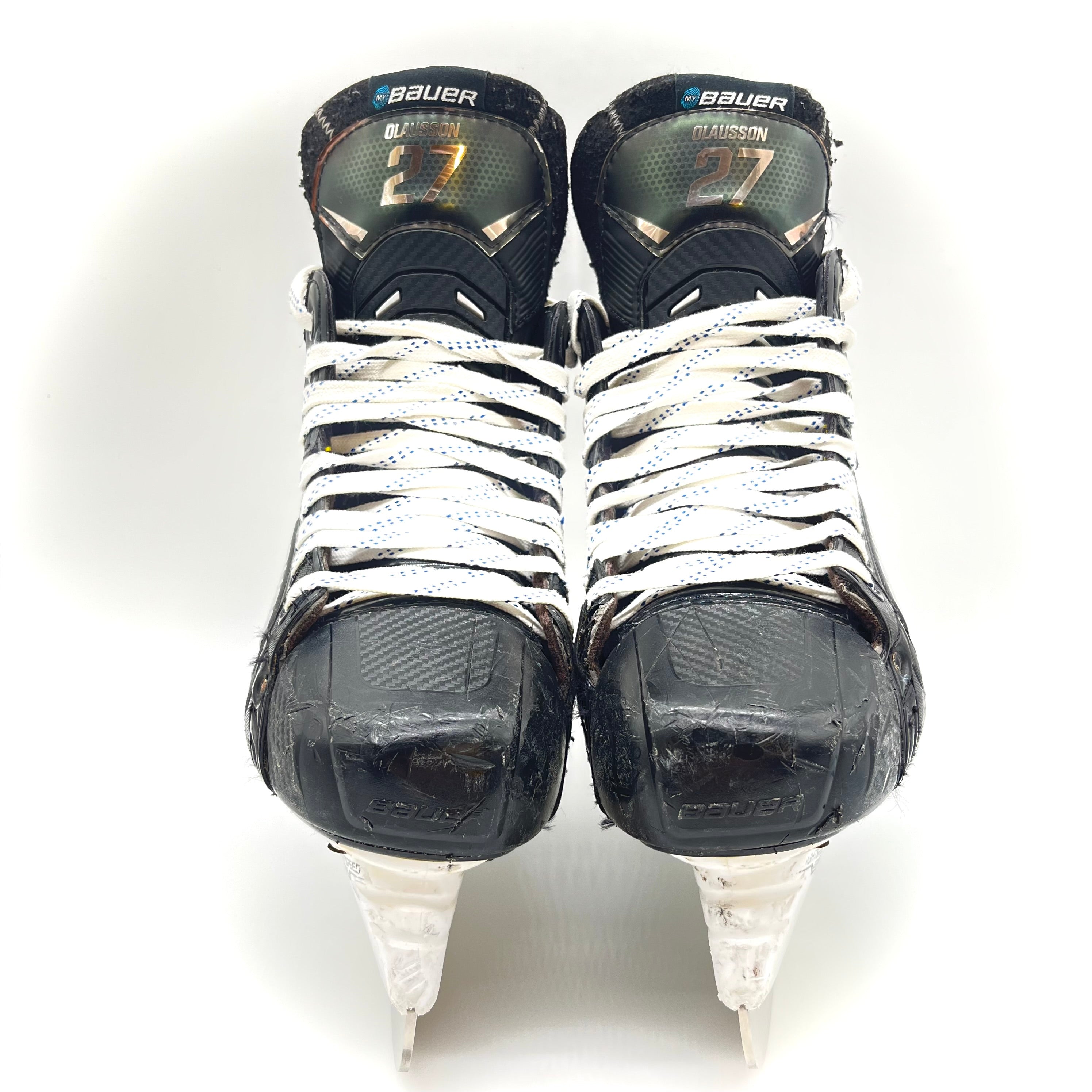 Bauer Supreme Ultrasonic - Patins de hockey Pro Stock d'occasion - Taille 7EE/6.75EE